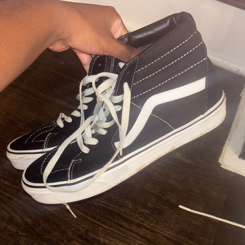 Vans Classic Black and White High-Tops